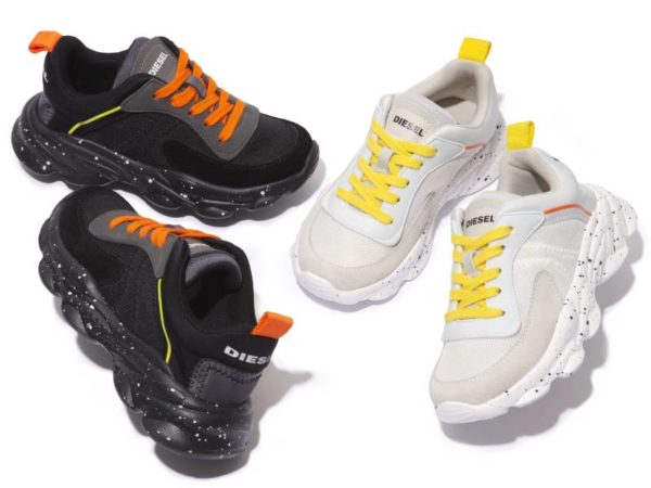 秋のキッズコーデをグッと格上げ! ディーゼルから新作シューズ&デニムバッグが登場