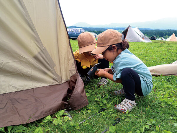 先輩キャンパーが大切にしている子供の学びって? 自然の中での経験とそのポイント